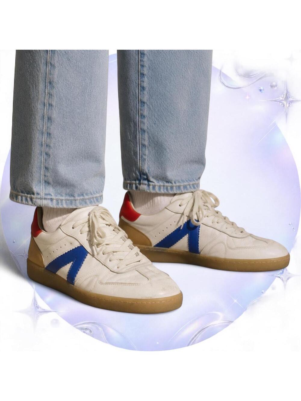MIA Vesta Retro White Blue Red Gum Sole Sneakers GS1498801